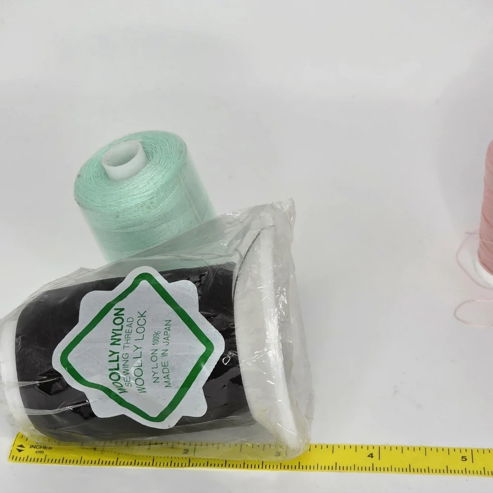 Polyester Embroidery Machine Thread Spools – Set of 5 – 40wt, 1000m Each
